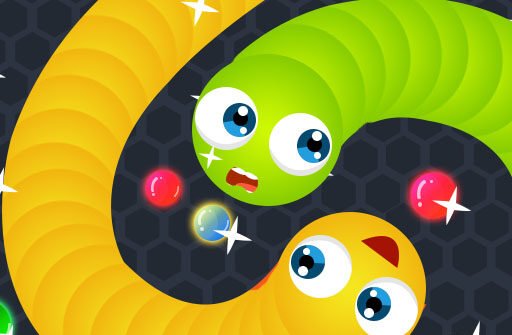 Angry Slither Worm – Free Multiplayer Snake IO Worm Game
