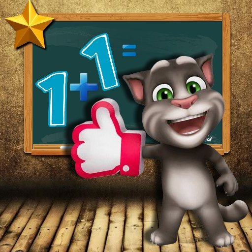Talking Tom Math Test – Free Educational Math Quiz Game