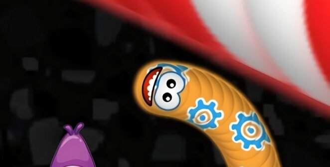 Worms Zone a Slithery Snake